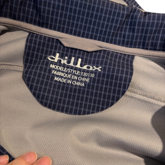 Blue Water Proof Rain Jacket - Picture 6 of 9